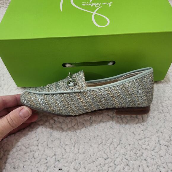 NEW Sam Edelman Girls Loraine Mini Loafer Tide Blue Multi size 12 Little Kid - Picture 4 of 8